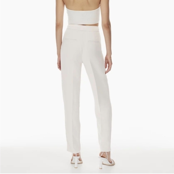 ARITZIA WILFRED Ibiza Pants White 0 - Picture 4 of 12